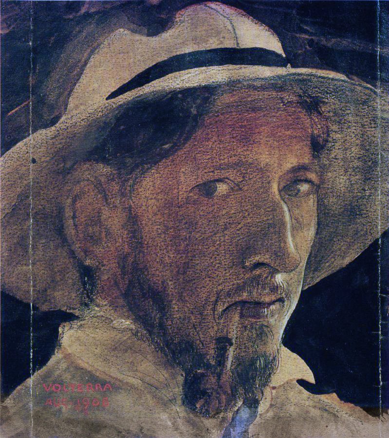 Self-portrait by John Bauer