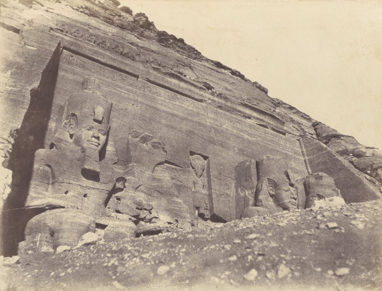 Ibsamboul. Speos of Phre by John Beasly Greene