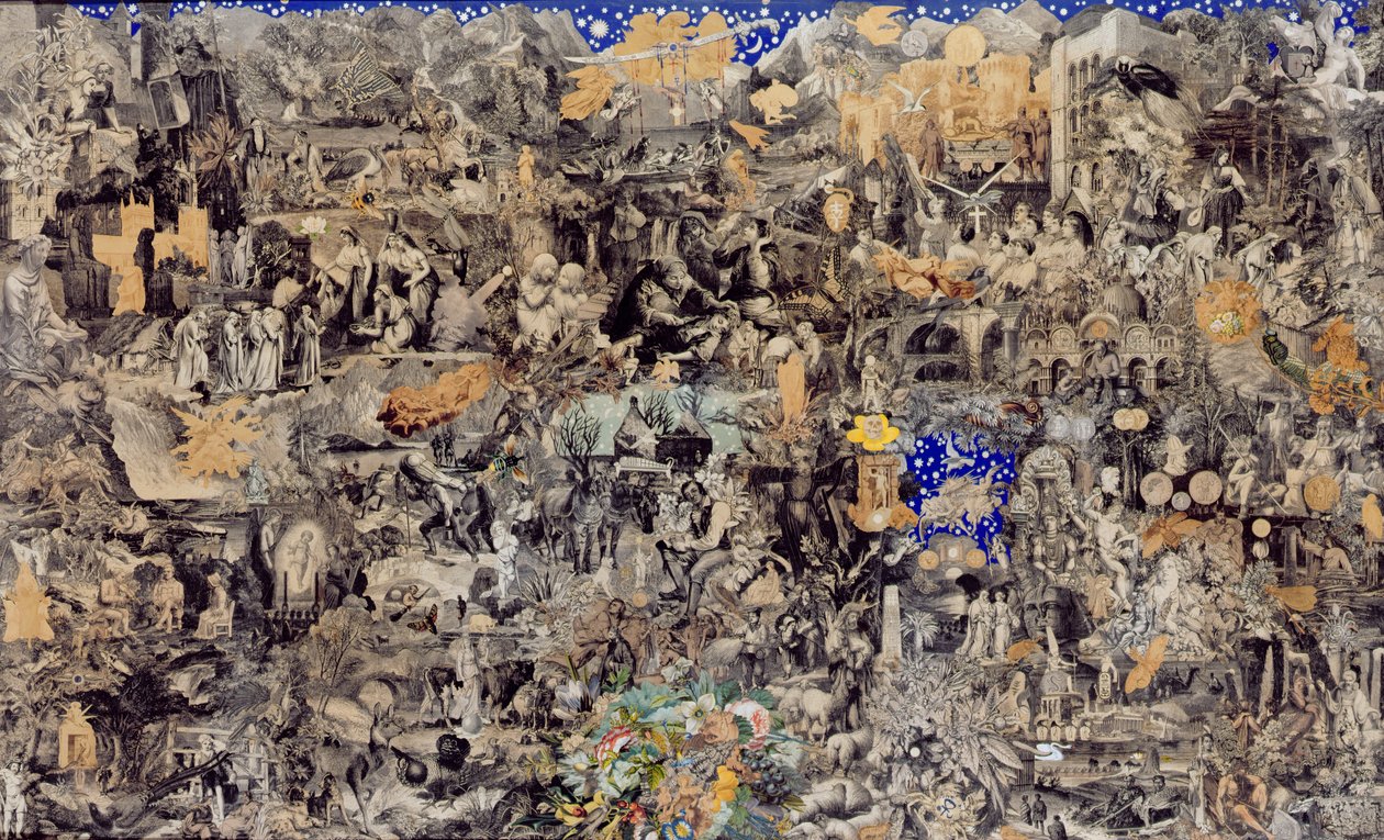 Victorian Collage by John Bingley Garland