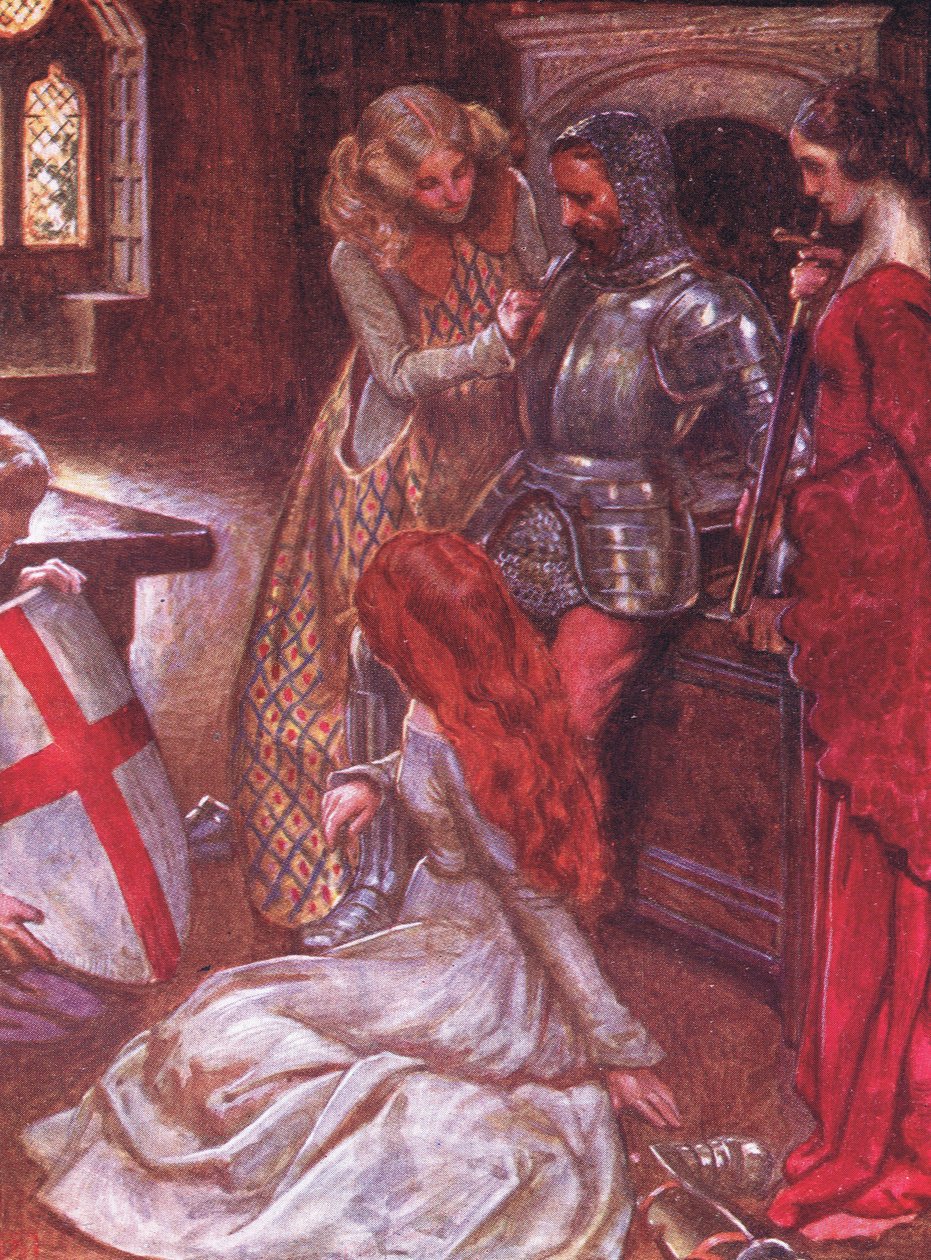 Christian armed by John Byam Liston Shaw