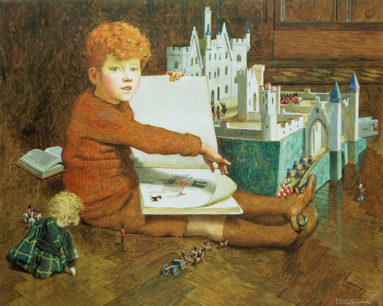 The Toy Castle by John Byam Liston Shaw