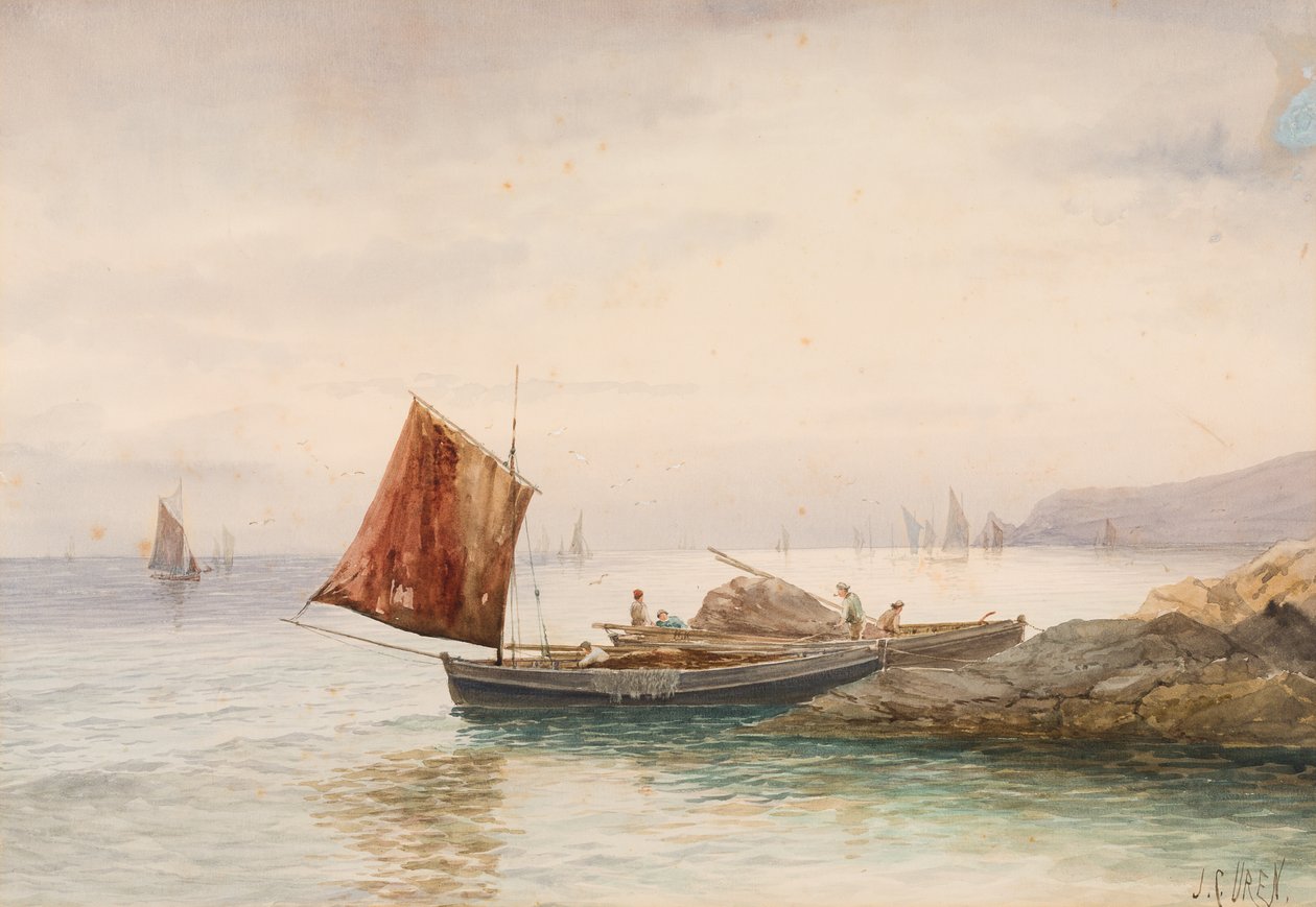 Fishing Boat (untitled) by John Clarke Isaac Uren