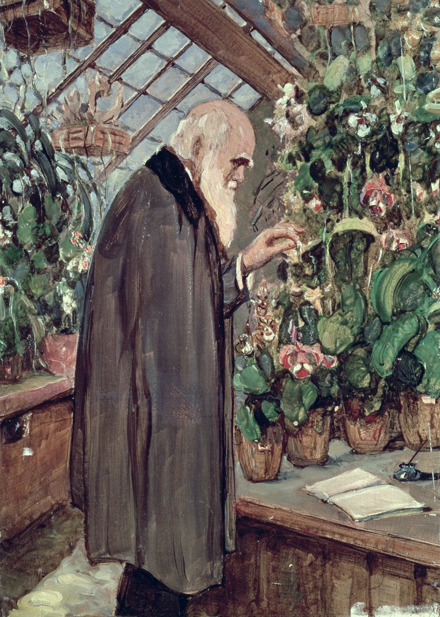 Charles Robert Darwin by John Collier