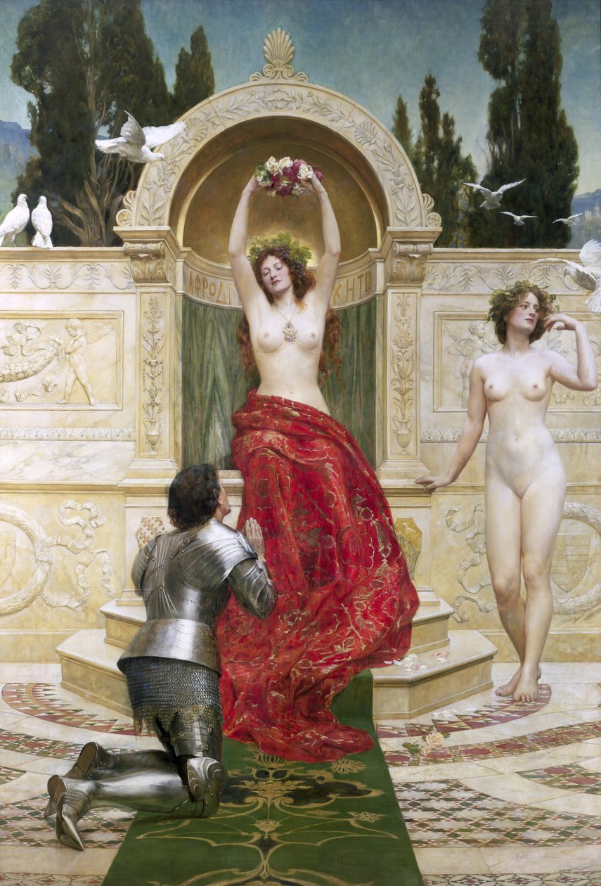 In the Venusburg (Tannhauser) by John Collier