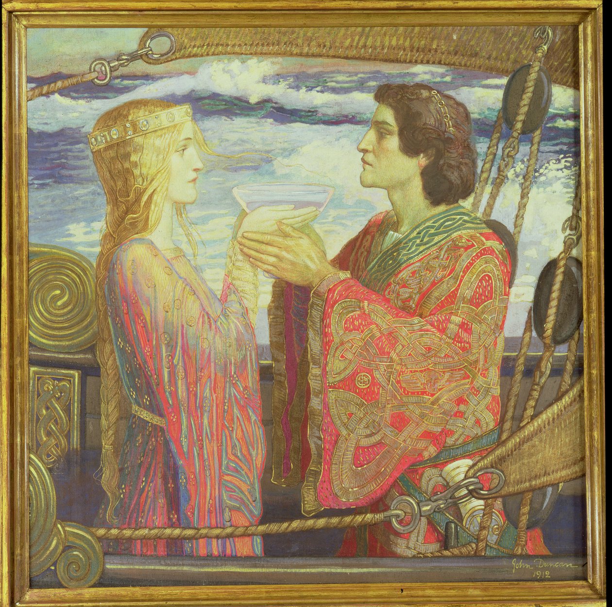 Tristan and Isolde, 1912 by John Duncan