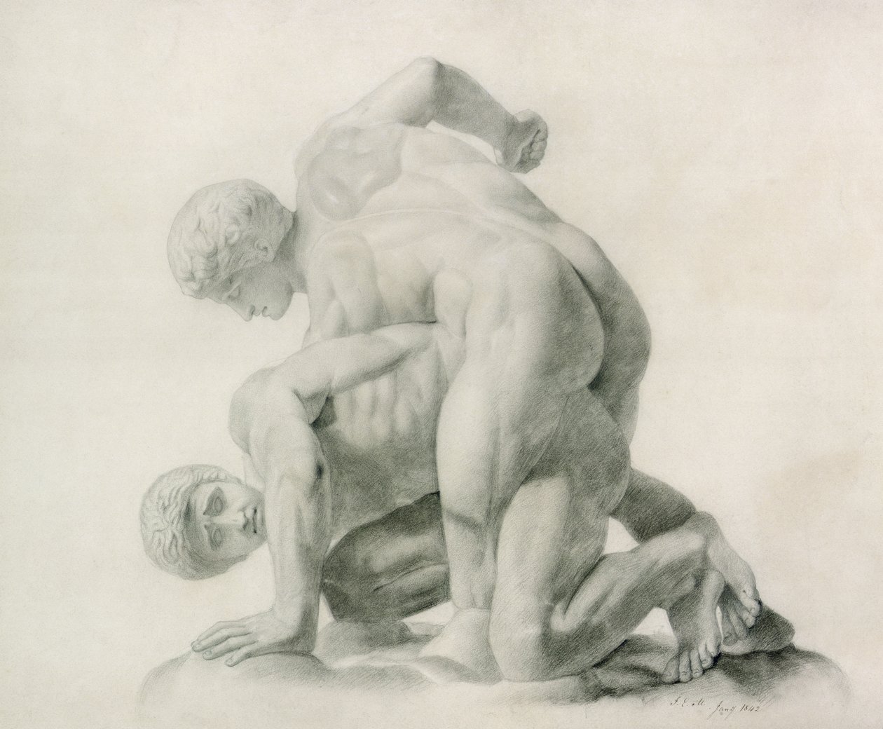 Drawing from the Antique, 1842 by John Everett Millais