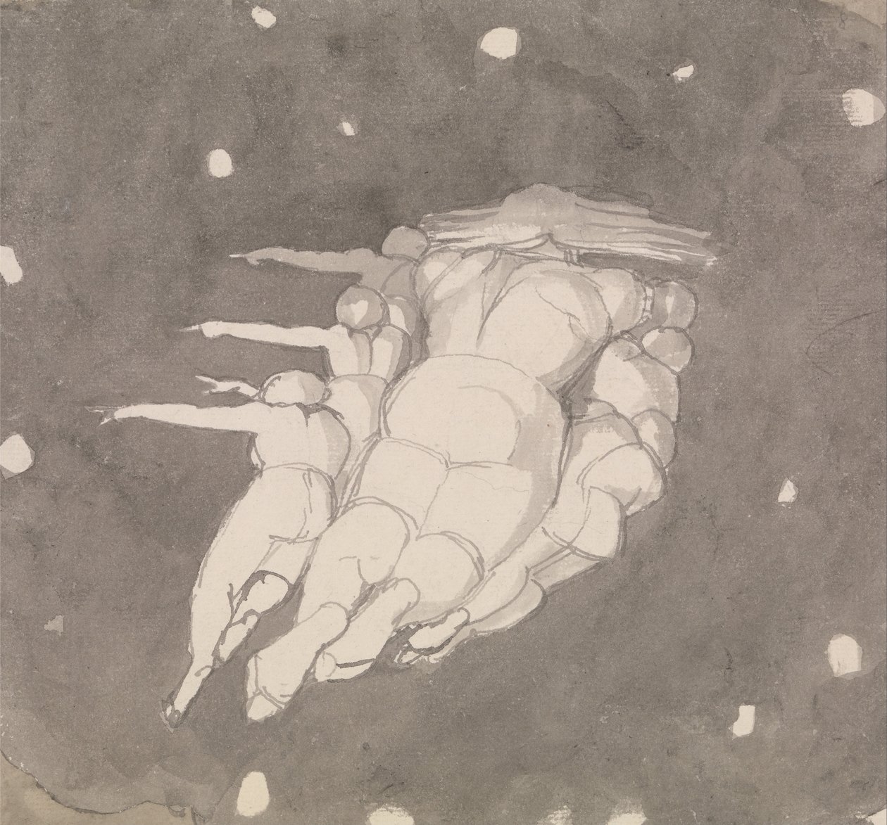 The Creation of the Heavens by John Flaxman