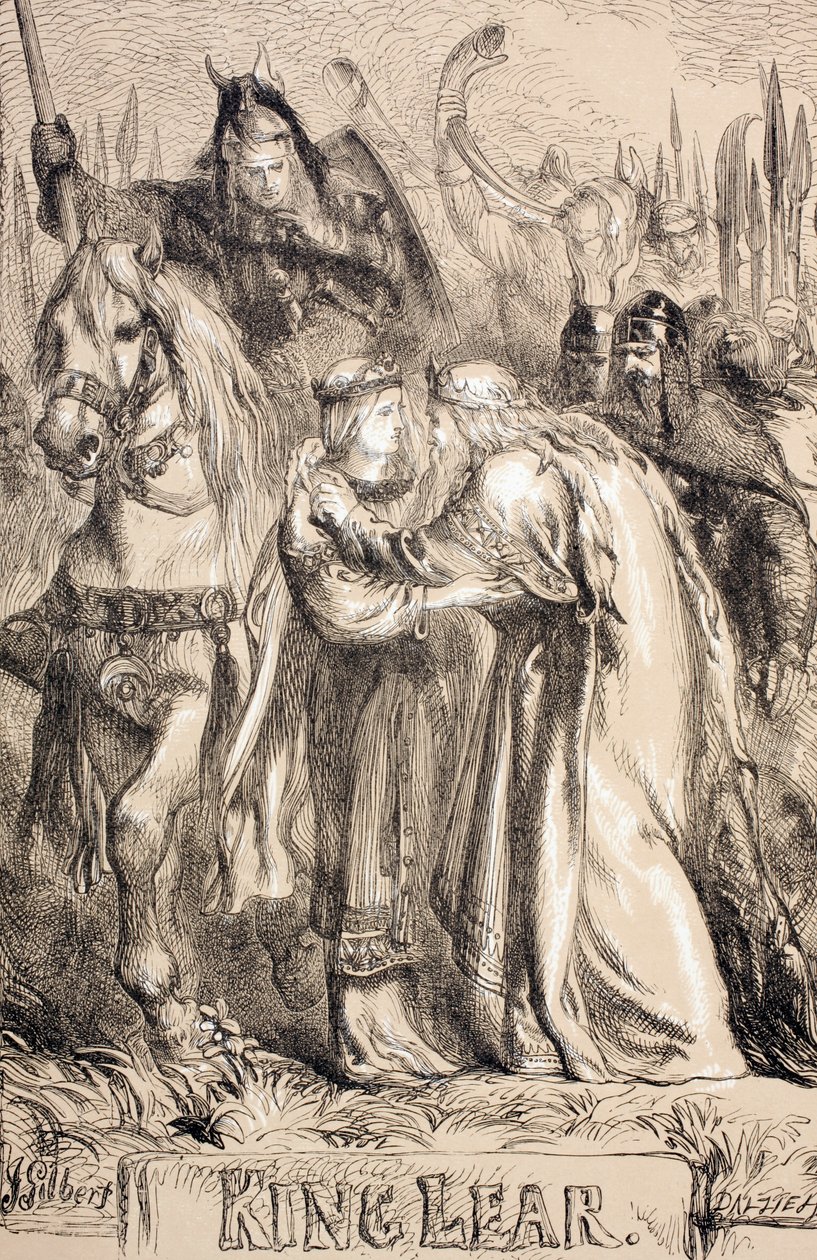 King Lear by John Gilbert