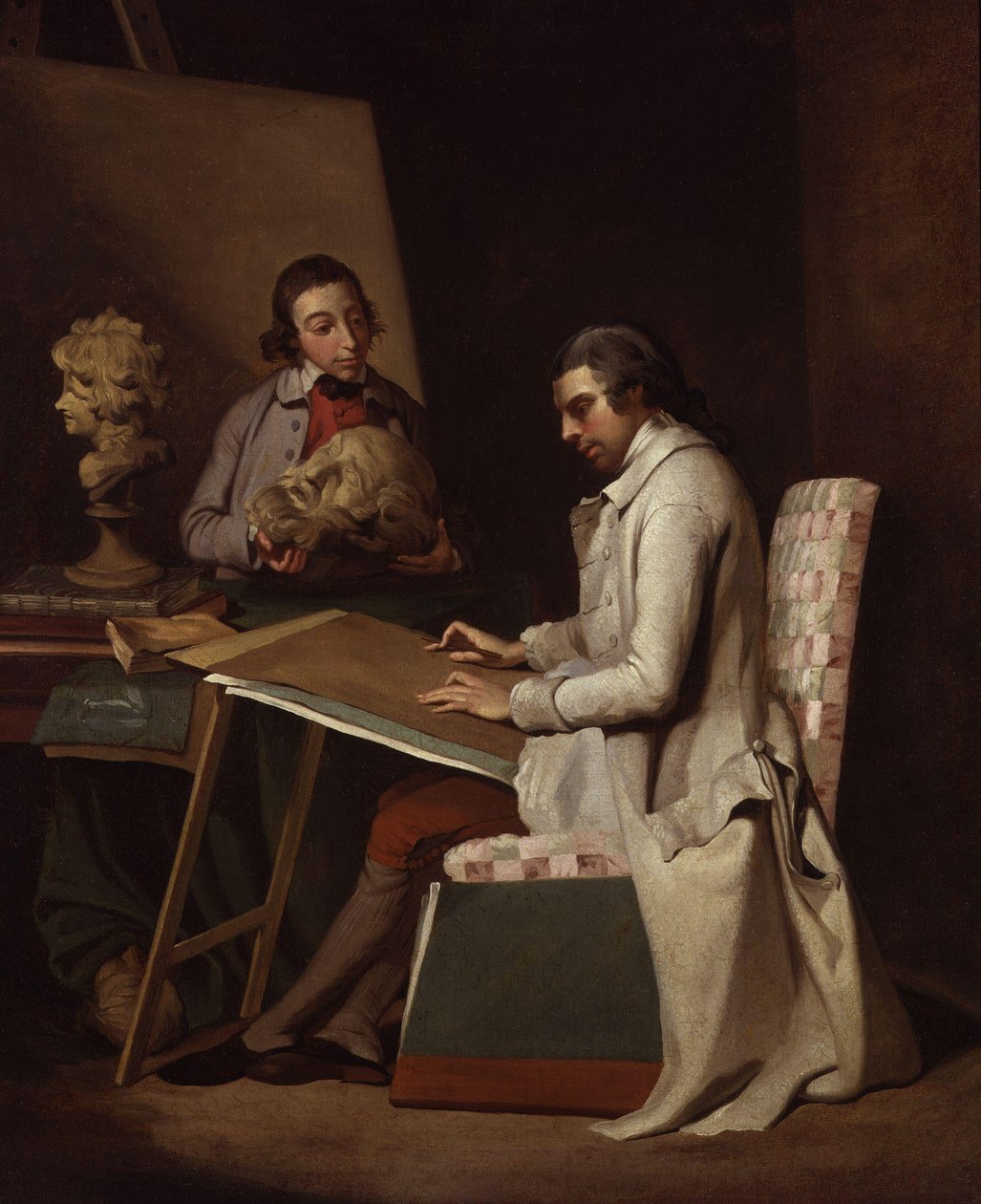 Self-portrait by John Hamilton Mortimer