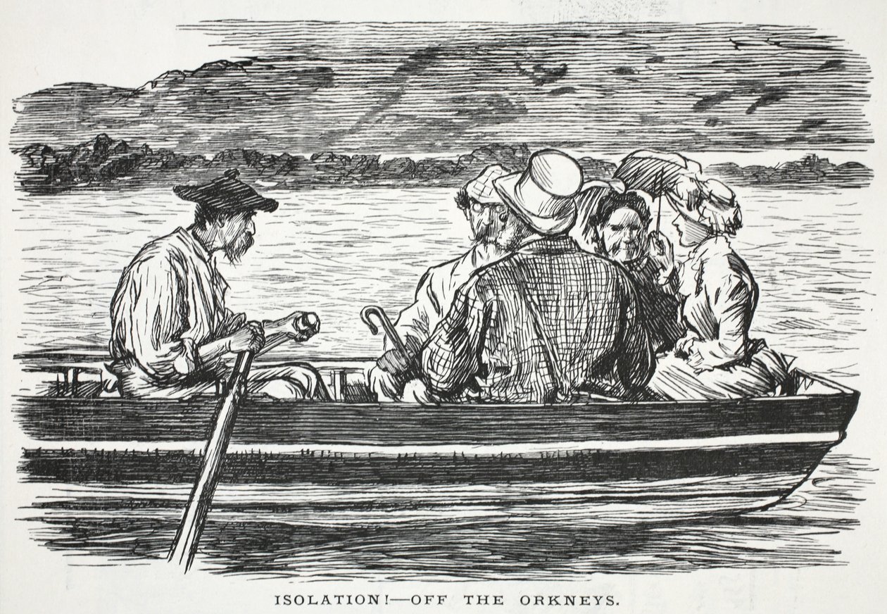 Isolation! - off the Orkneys by John Leech