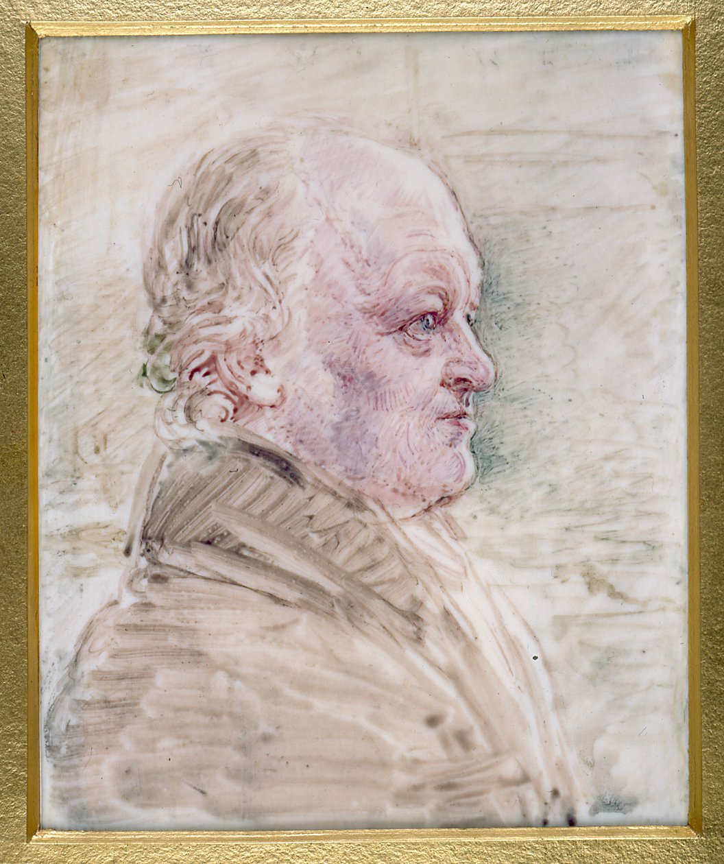 Miniature of William Blake by John Linnell