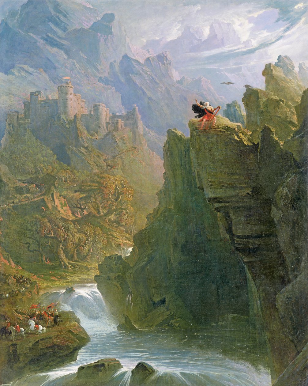 The Bard, c.1817 by John Martin