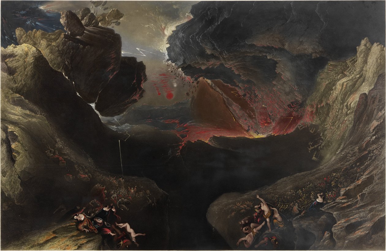 The Great Day of his Wrath, c.1851-53 by John Martin