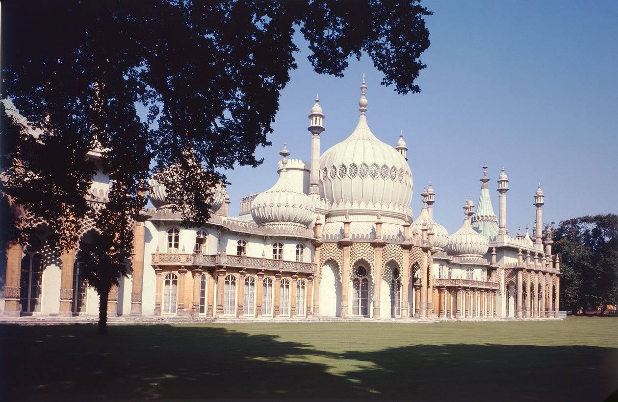 View of the east front by John Nash