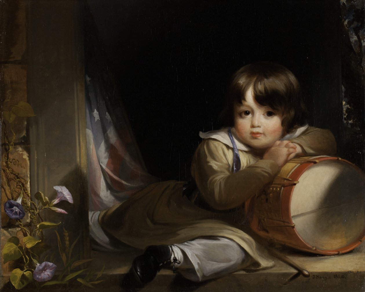 Tired of Play, 1840 by John Neagle