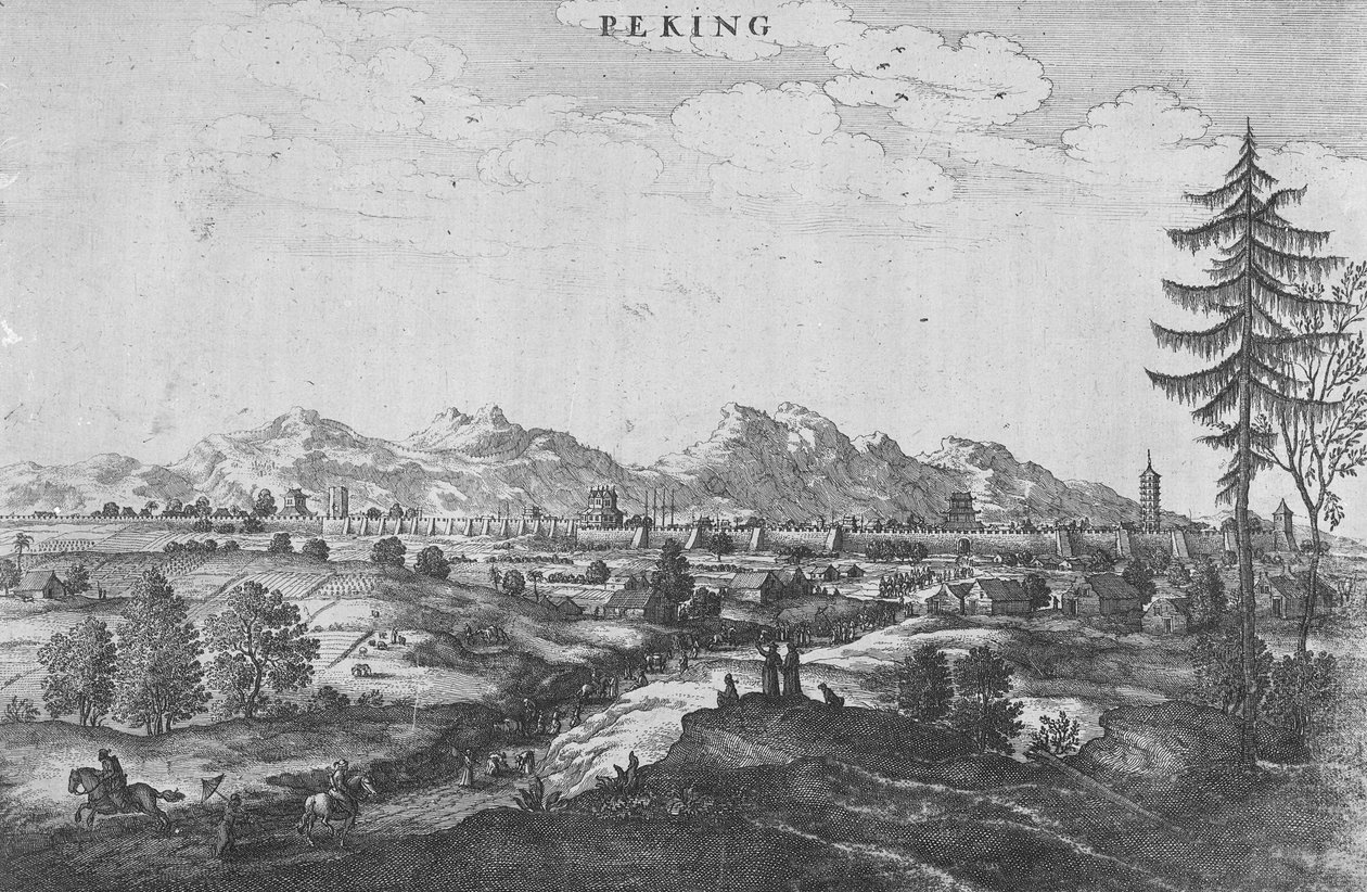 Peking, an illustration from Jan Nieuhof
