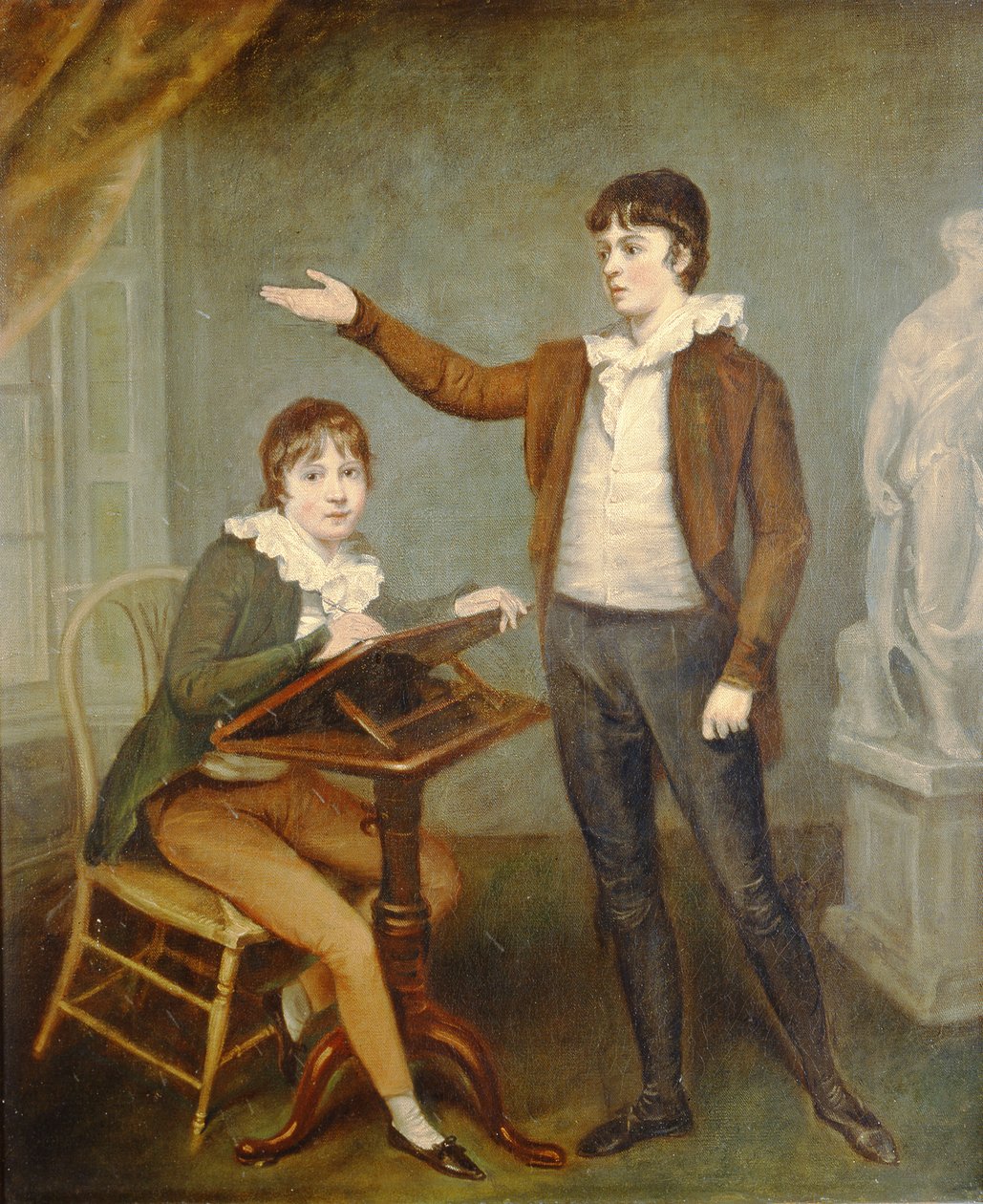 The Ford Brothers in an Interior by John Opie