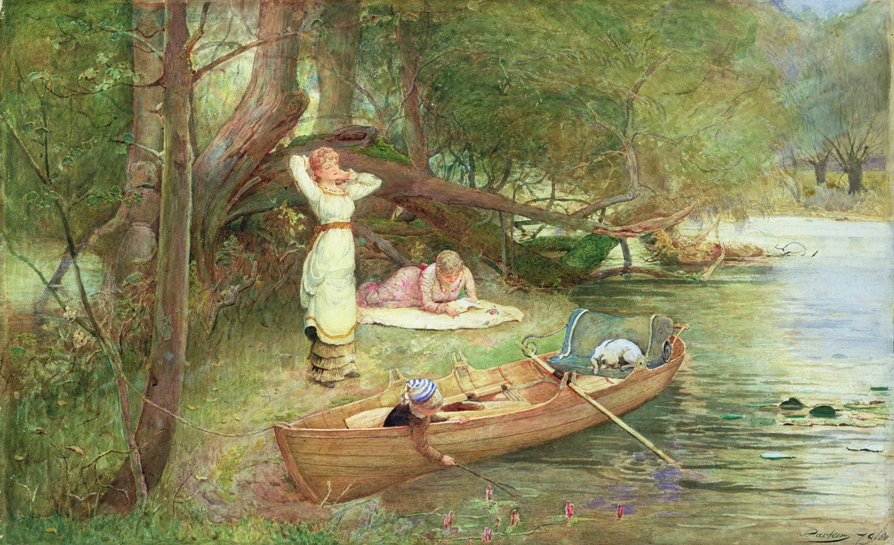 A Day on the River by John Parker