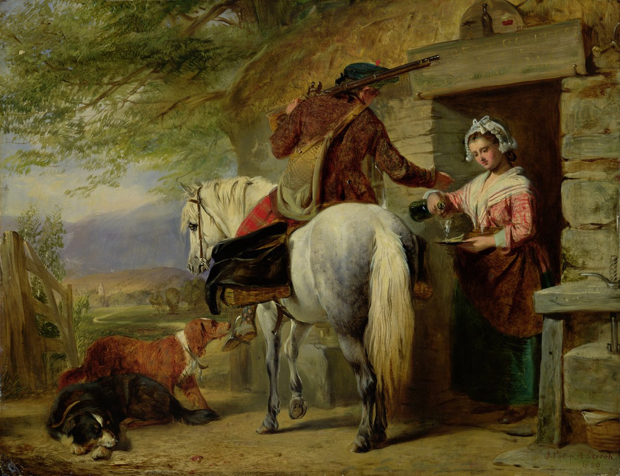 A Scotch Roadside Inn by John Phillip
