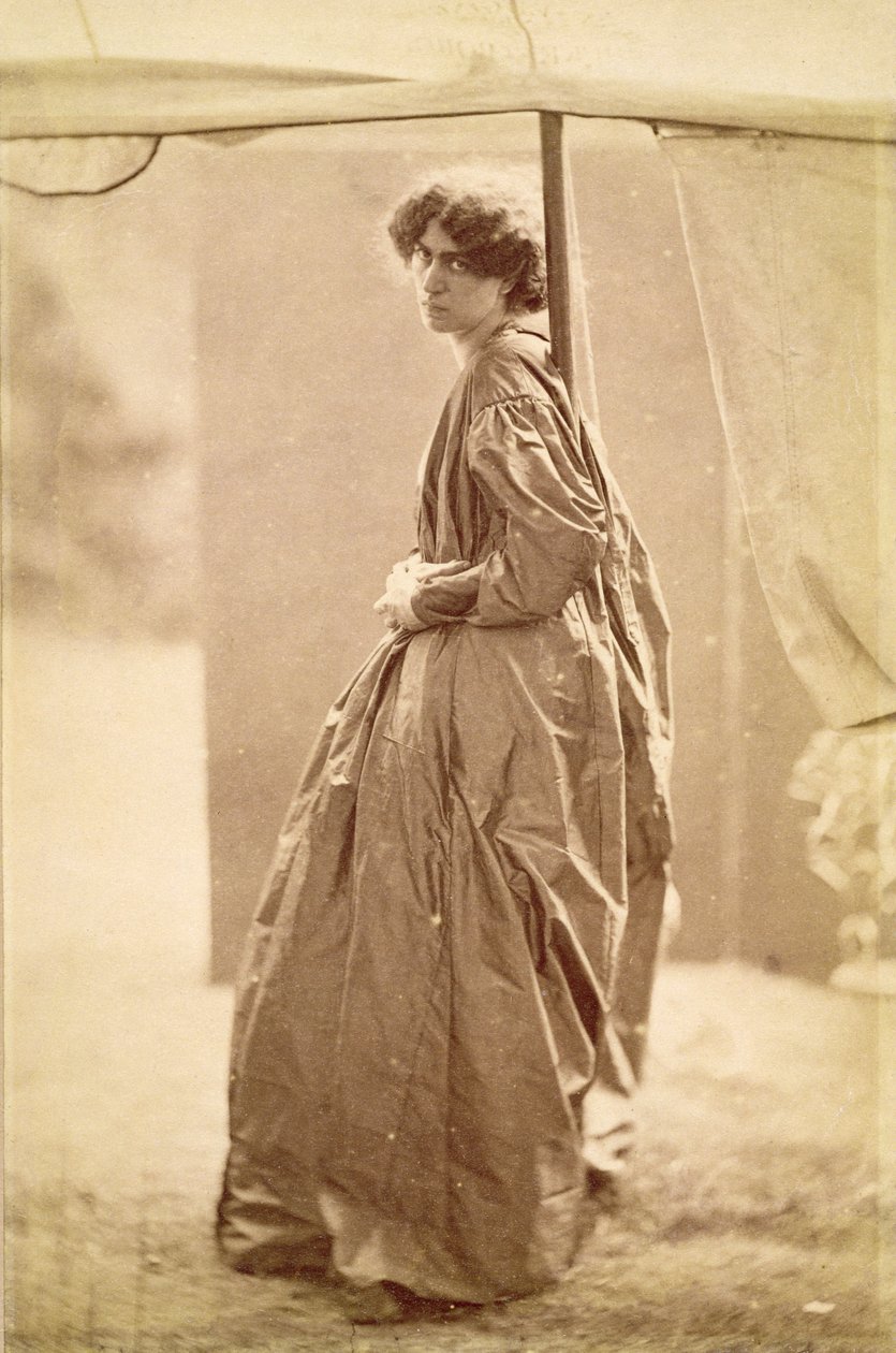 Portrait of Jane Morris (1839-1914) by John R. Parsons