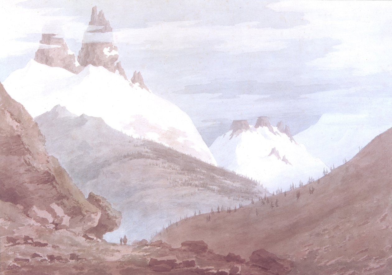 Chamonix and Martigny by John Robert Cozens