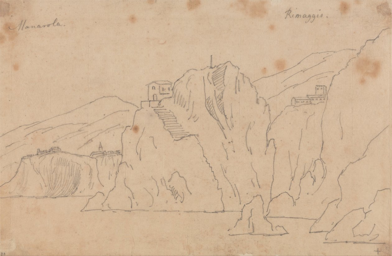 Manarola by John Robert Cozens