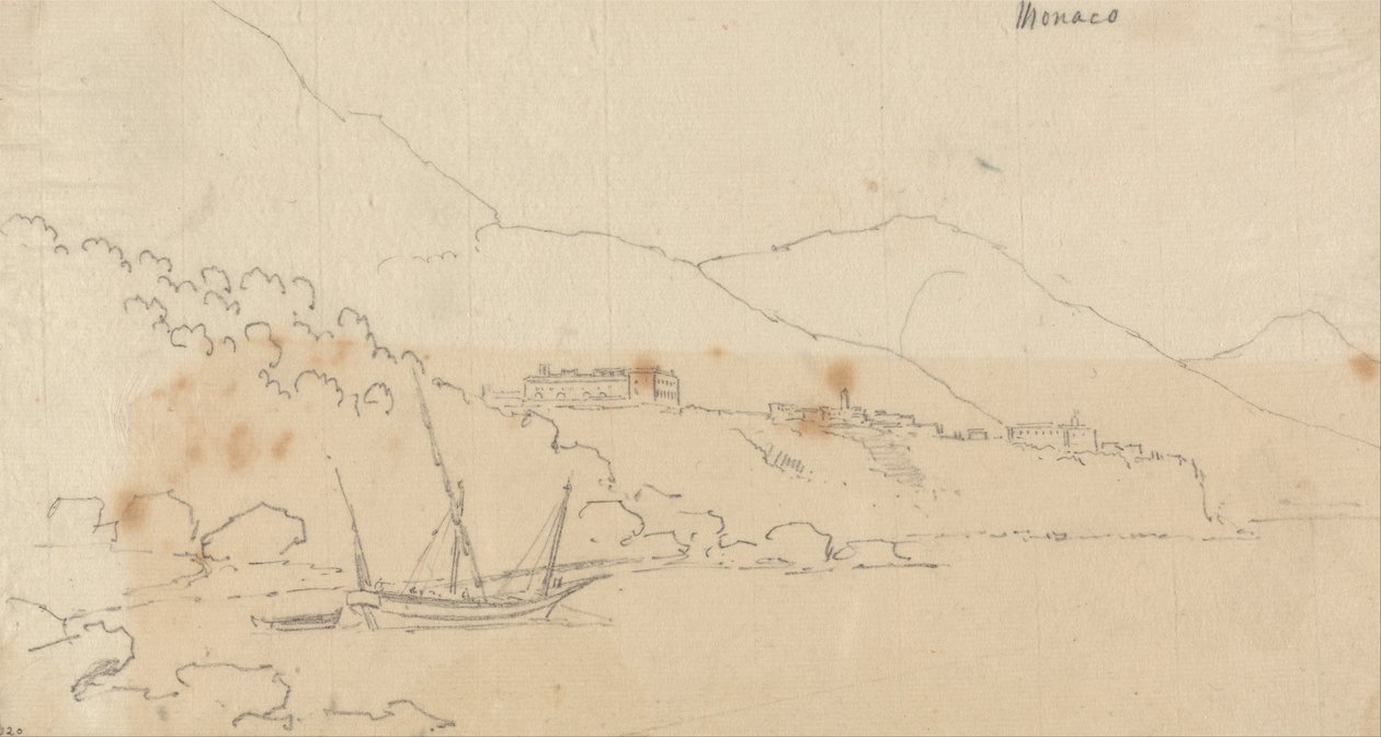 Monaco by John Robert Cozens