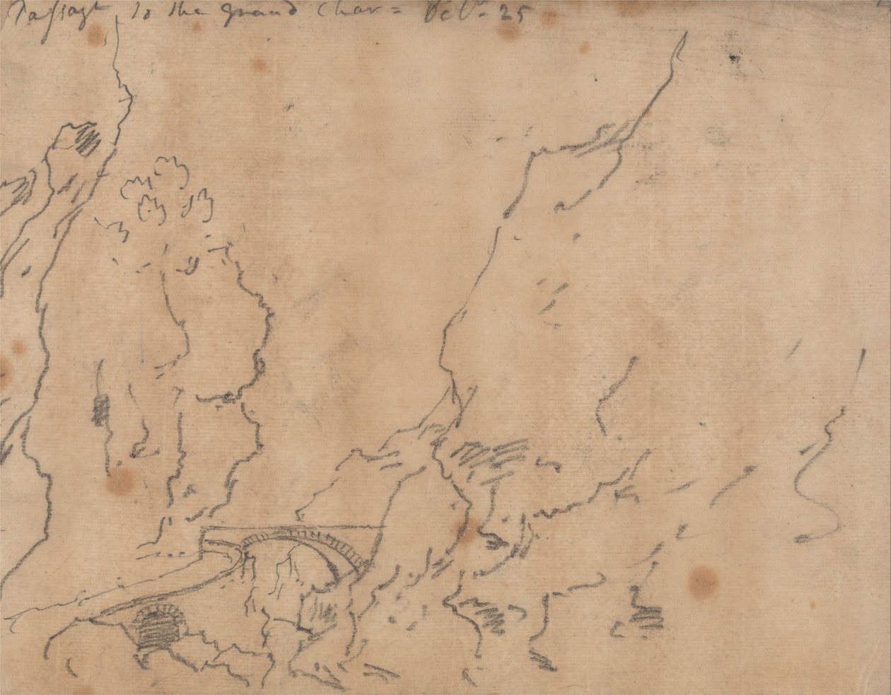 Passage to the Grand Chartreuse by John Robert Cozens