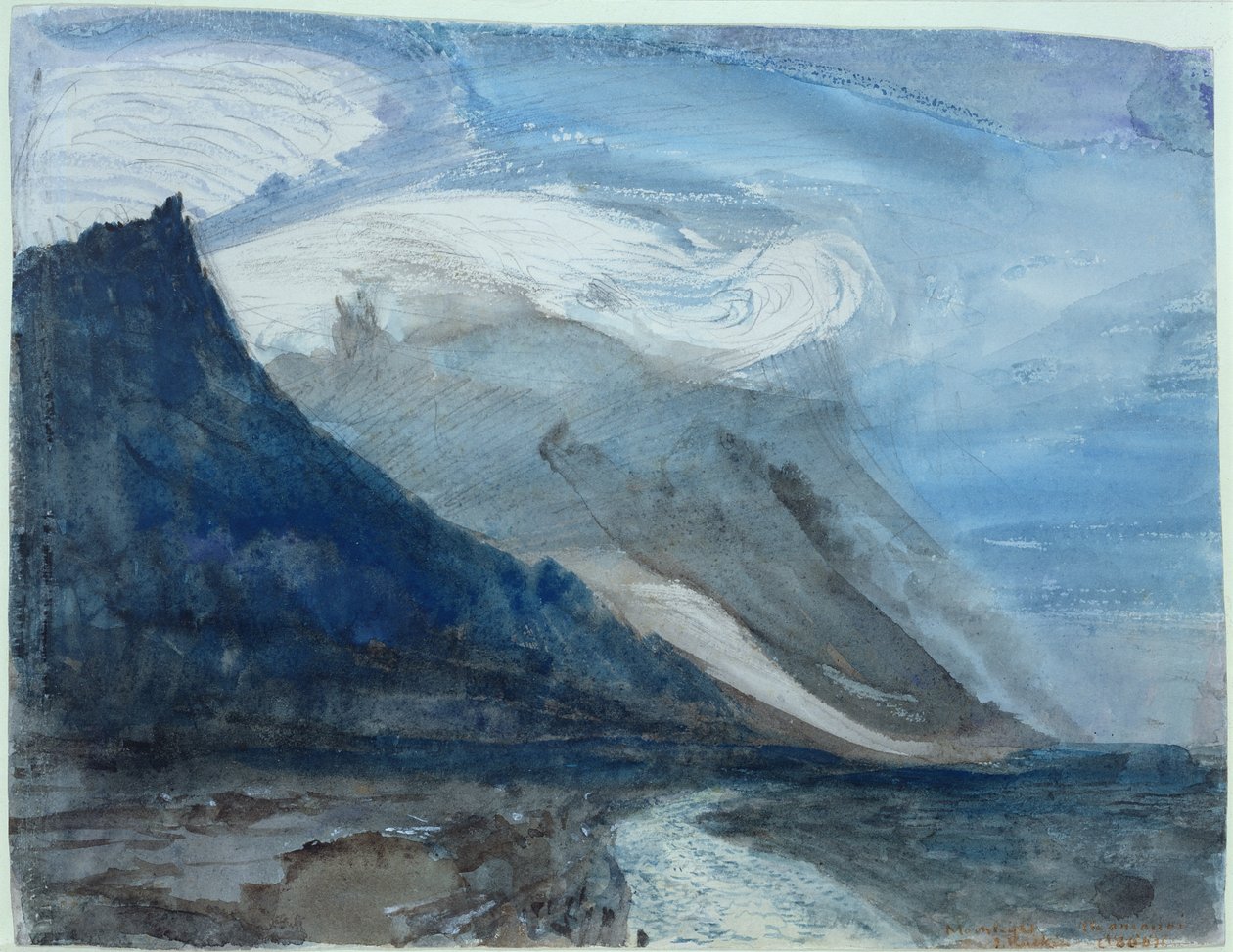 Moonlight, Chamonix by John Ruskin