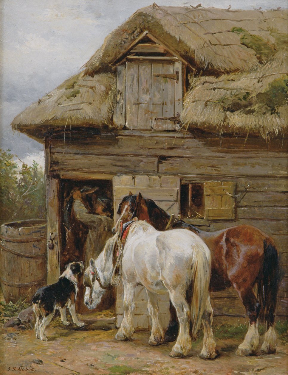 After Work by John Sargent Noble