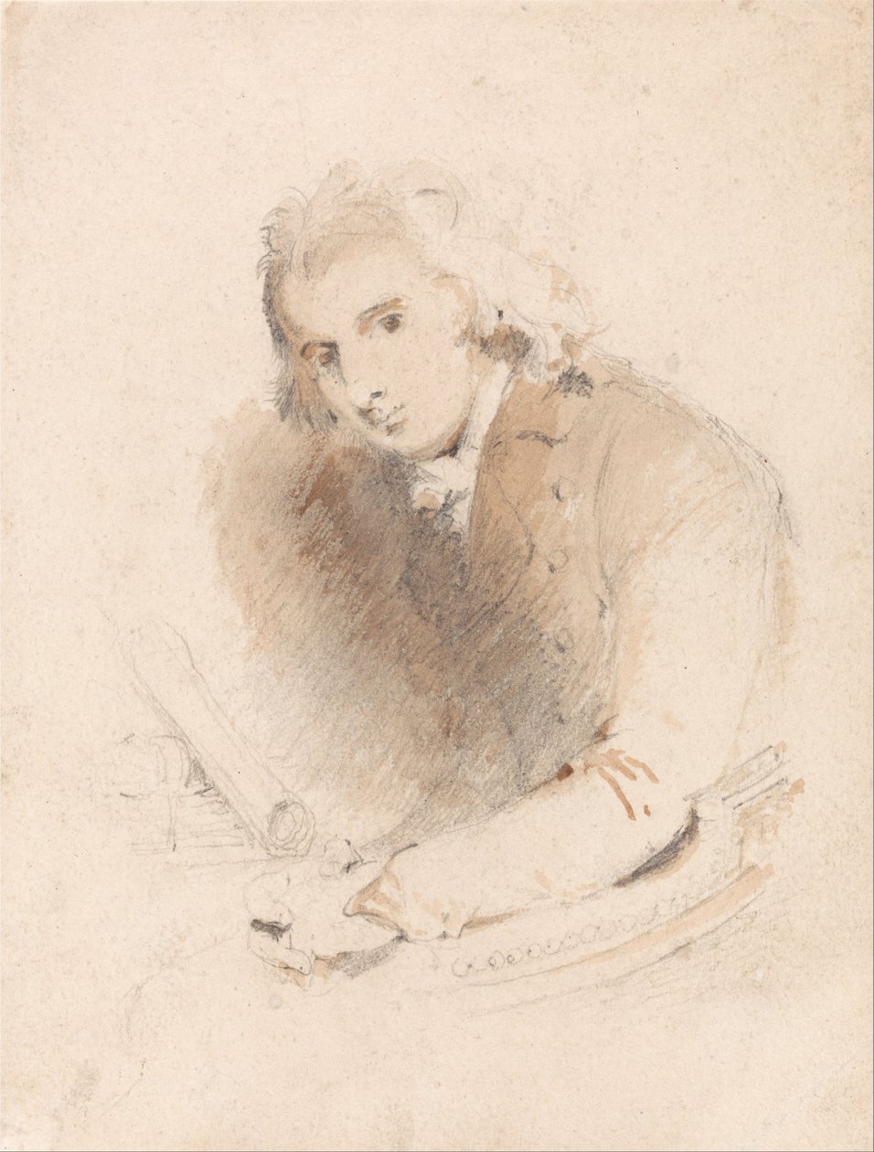 Portrait of a Scholar by John Sell Cotman