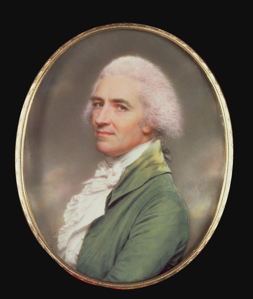 Miniature Self Portrait by John Smart