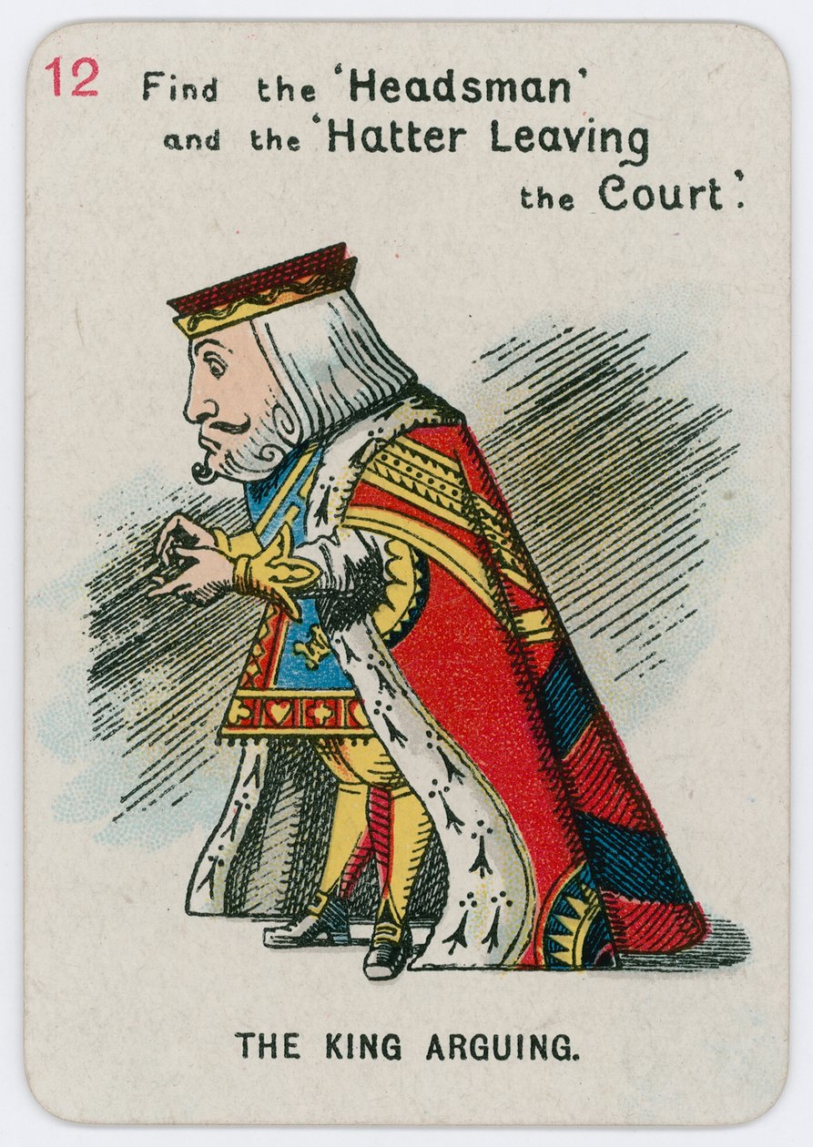 The King Arguing by John Tenniel