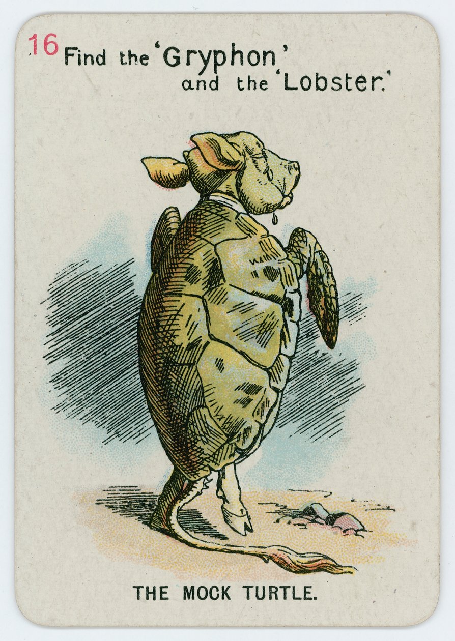 The Mock Turtle by John Tenniel