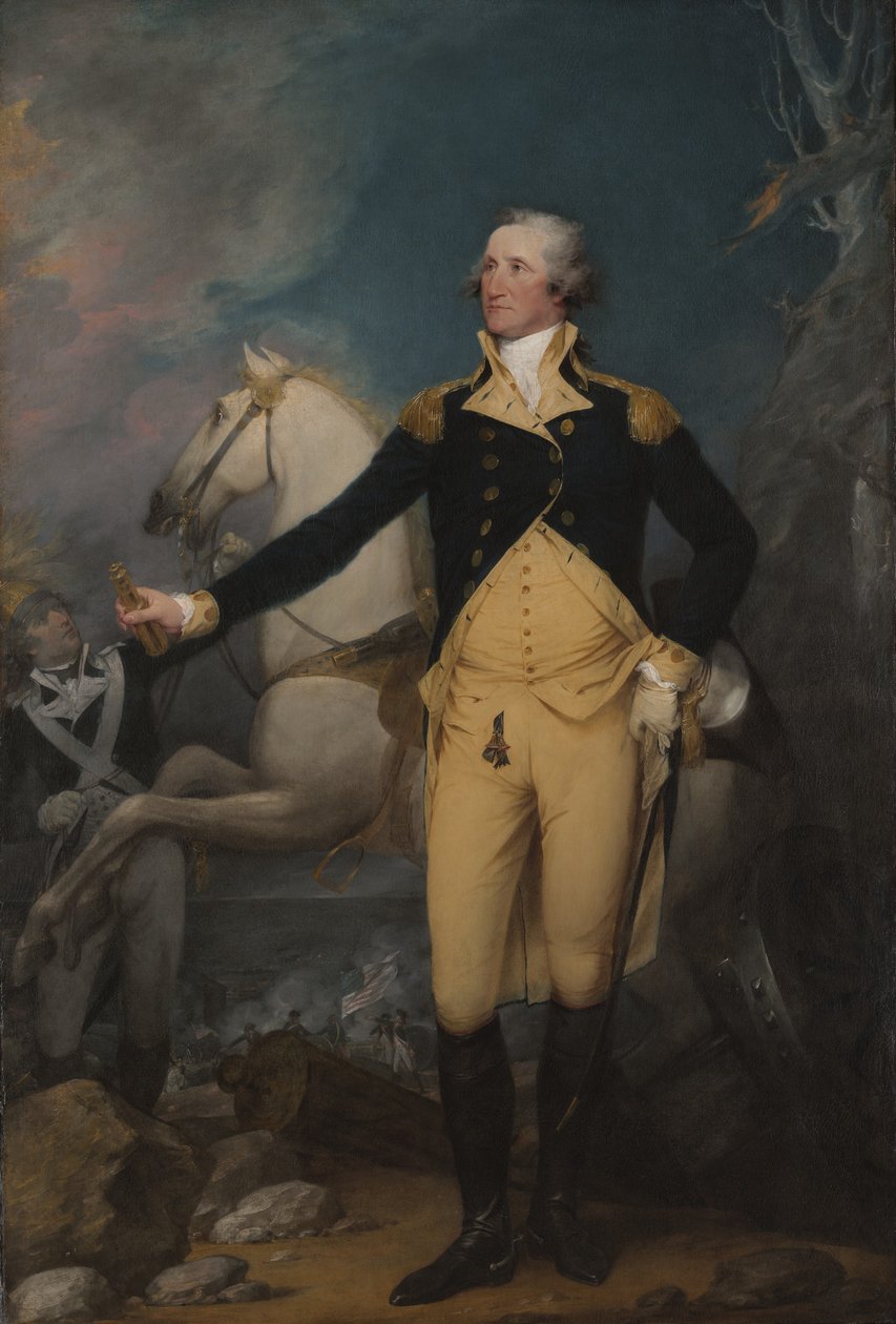 General George Washington at Trenton, 1792 by John Trumbull