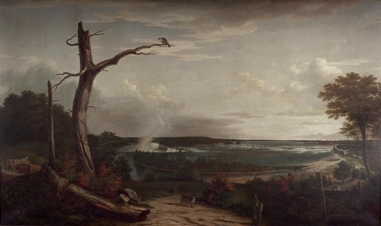View of Niagara Falls by John Vanderlyn