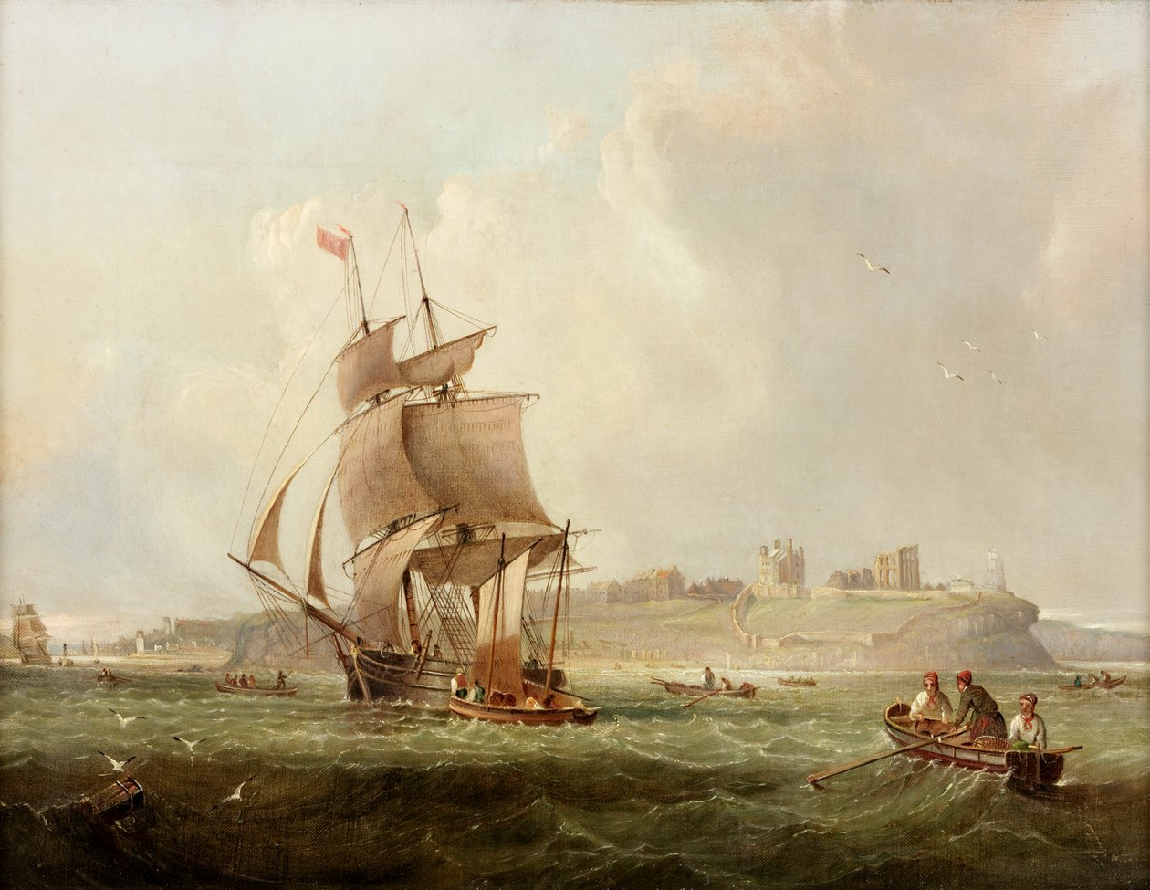 Mouth of the Tyne by John Warkup Swift
