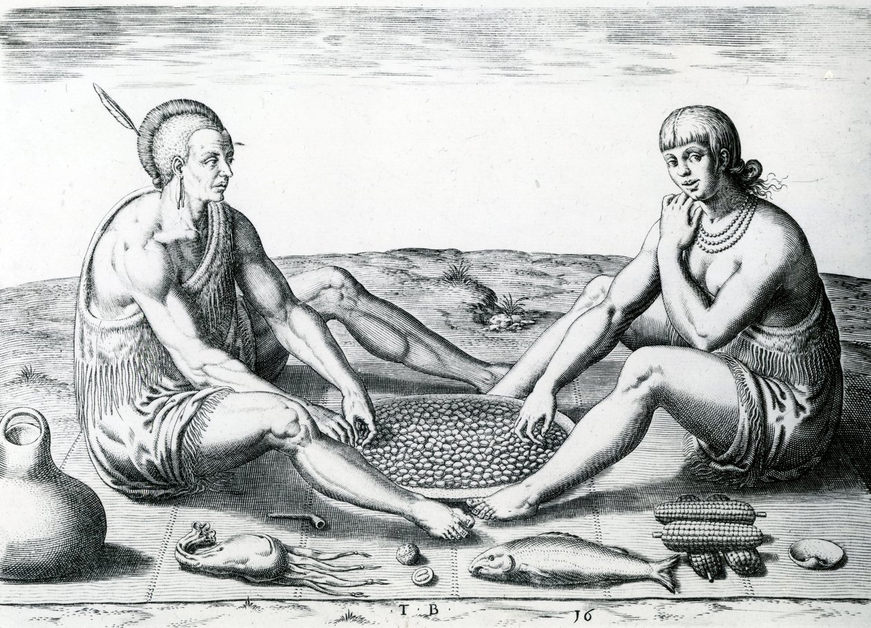 Their Sitting at Meat by John White