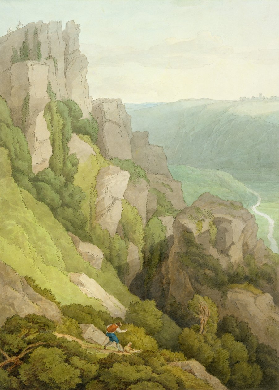 Morwell Rocks by John White Abbott
