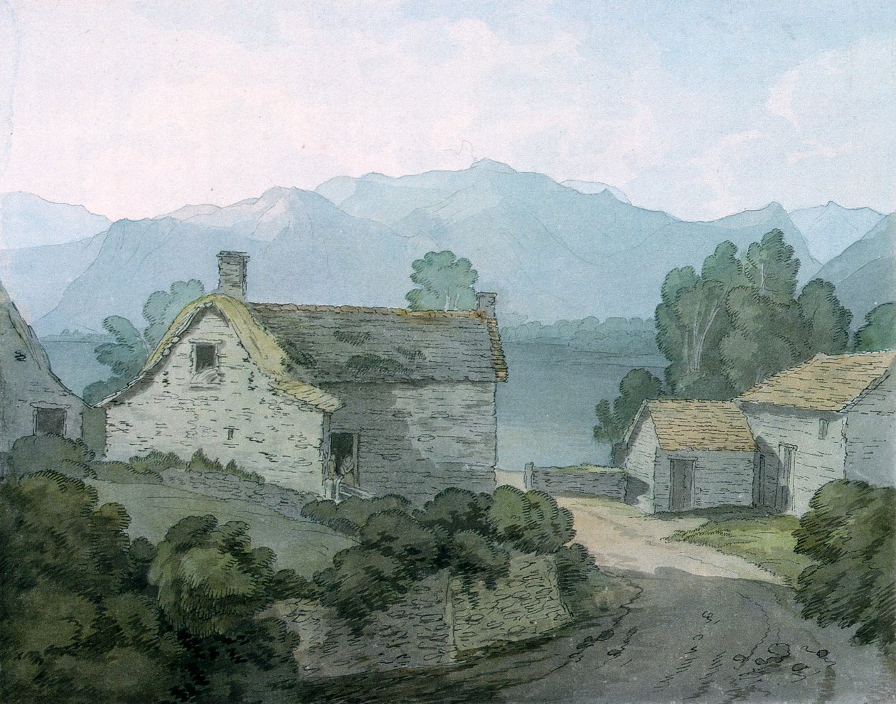 On Ullswater, Cumberland by John White Abbott