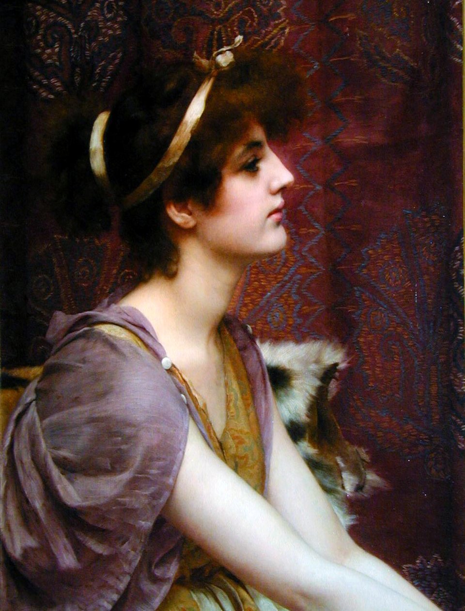 Classical Beauty by John William Godward
