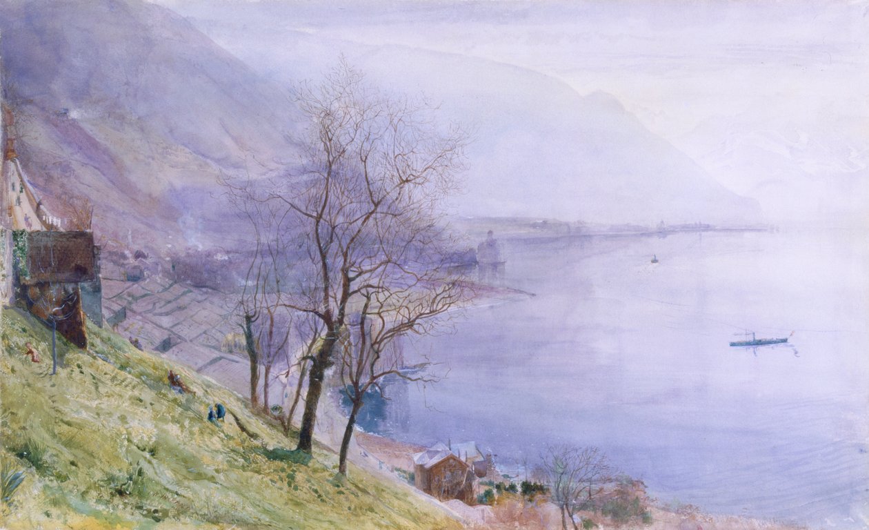 Above Montreux by John William Inchbold
