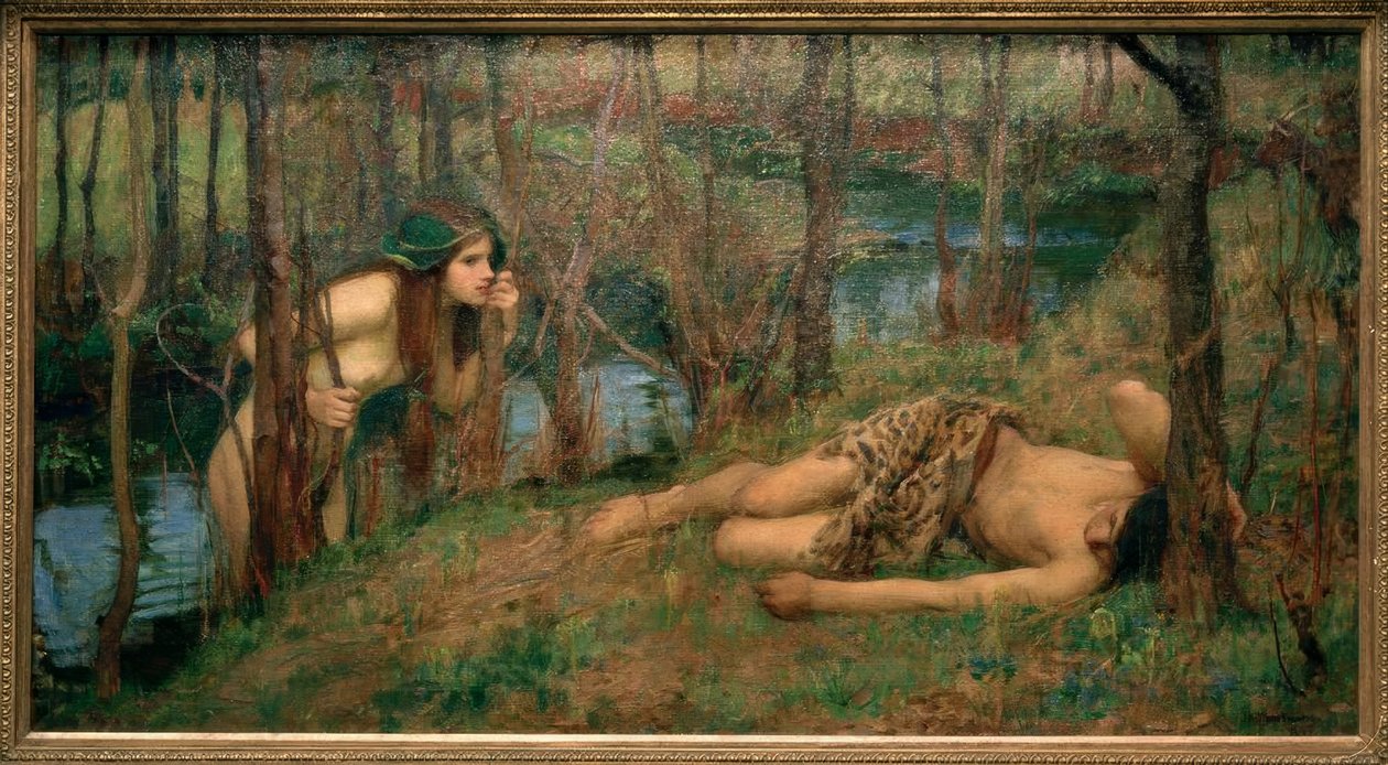 A Naiad by John William Waterhouse