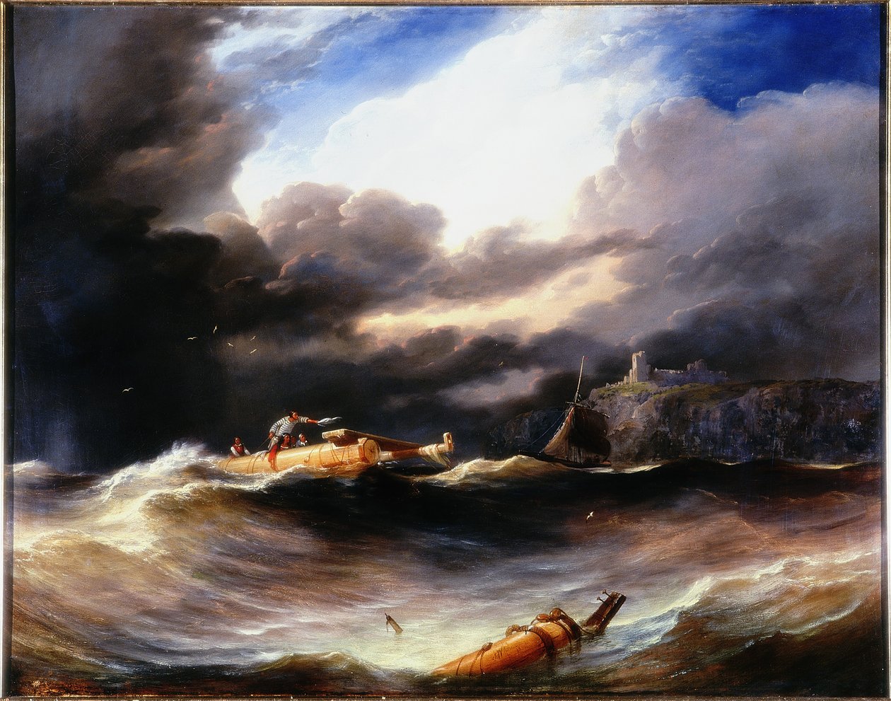 After a Storm by John Wilson Carmichael