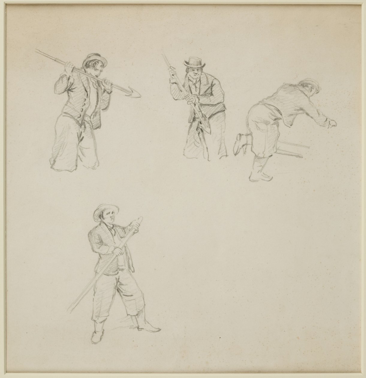Figure Studies by John Wilson Carmichael