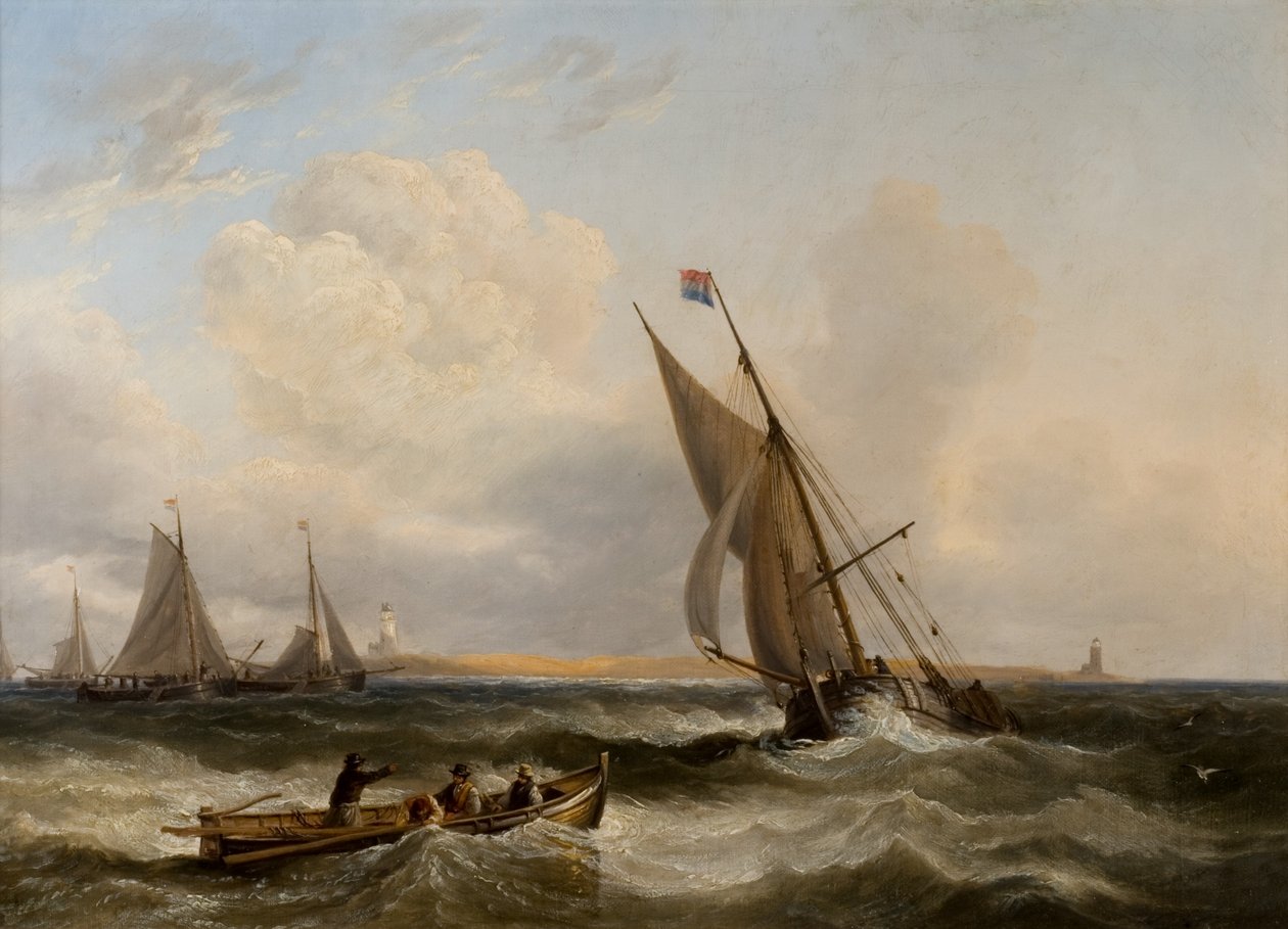 Seascape by John Wilson Carmichael