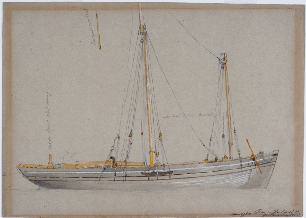 Smuggler by John Wilson Carmichael