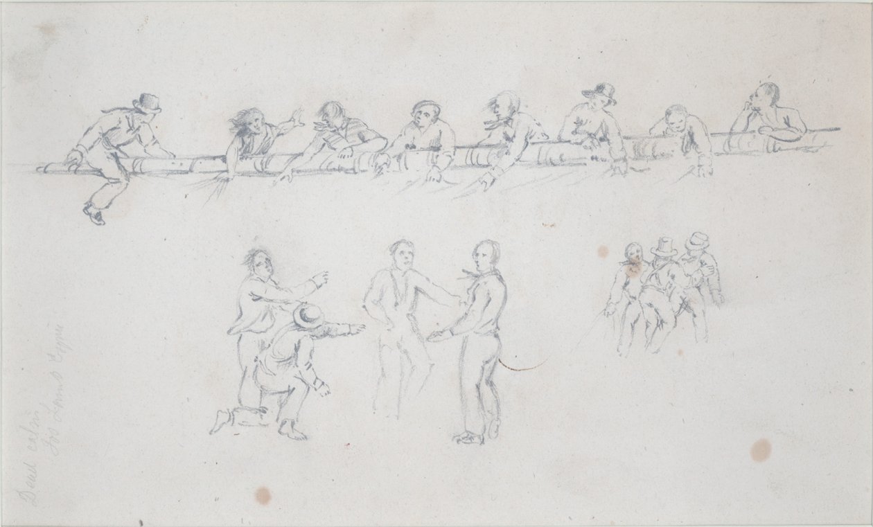 Study of Sailors by John Wilson Carmichael
