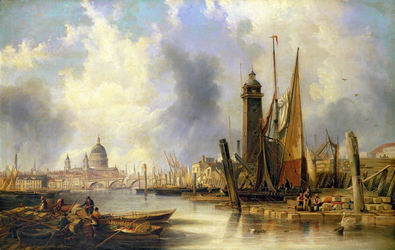 View of London with St. Paul