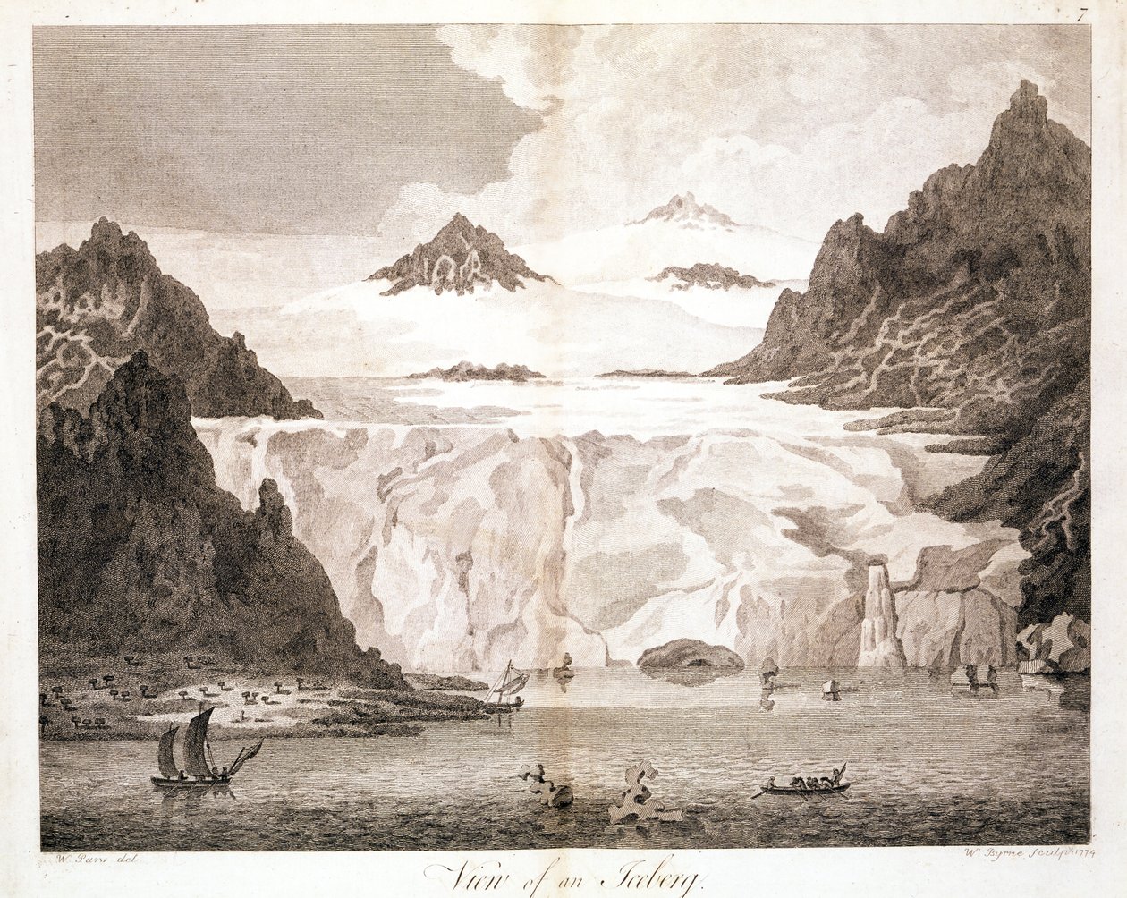 View of an Iceberg from A Voyage towards the North Pole Undertaken by His Majesty